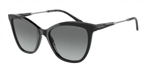 Giorgio Armani AR8157 Sunglasses, 500111 BLACK GRADIENT GREY (BLACK)