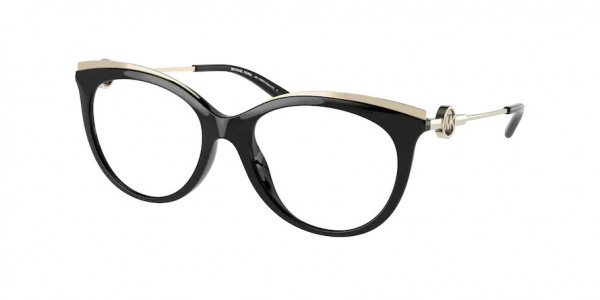 Michael Kors MK4089U AJACCIO Eyeglasses, 3005 AJACCIO BLACK (BLACK)