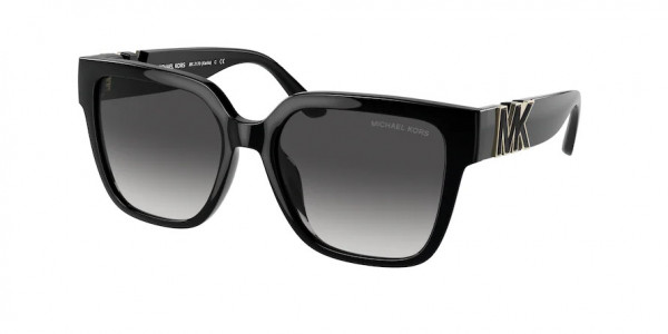 Michael Kors MK2170U KARLIE Sunglasses, 30058G KARLIE BLACK DARK GREY GRADIEN (BLACK)