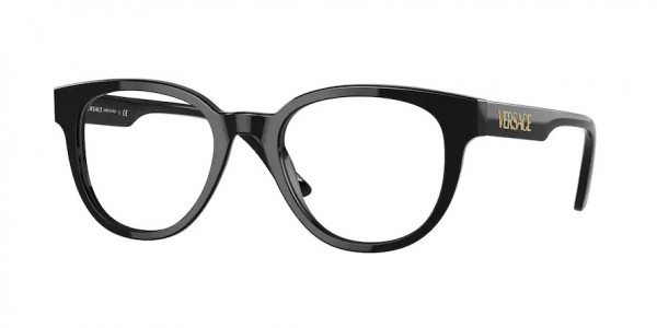 Versace VE3317 Eyeglasses, GB1 BLACK