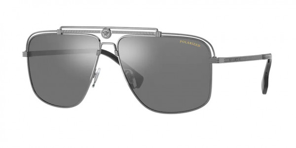 Versace VE2242 Sunglasses, 1001Z3 GUNMETAL (GUNMETAL)