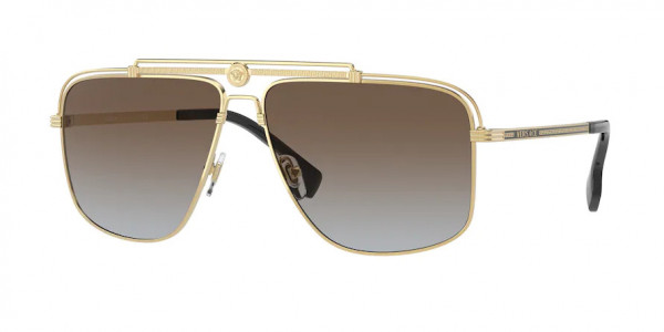 Versace VE2242 Sunglasses, 100289 GOLD (GOLD)