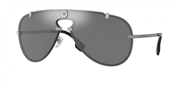 Versace VE2243 Sunglasses, 10016G GUNMETAL (GUNMETAL)