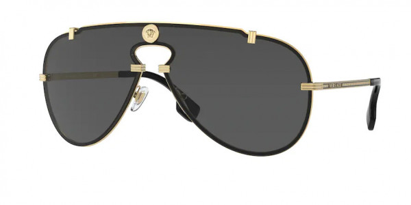 Versace VE2243 Sunglasses, 100287 GOLD (GOLD)