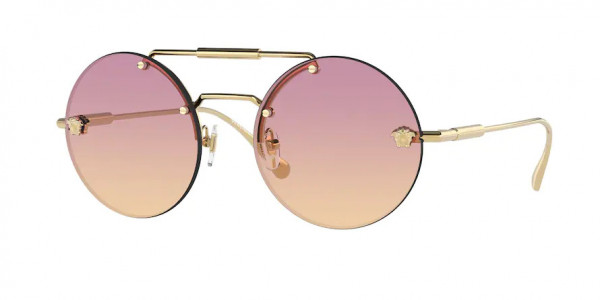 Versace VE2244 Sunglasses, 100278 GOLD (GOLD)
