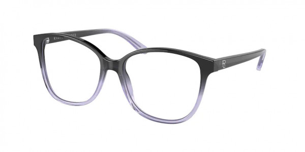 Ralph Lauren RL6222 Eyeglasses, 6021 SHINY GRAD BLACK/ TRANSP BLUE (BLACK)