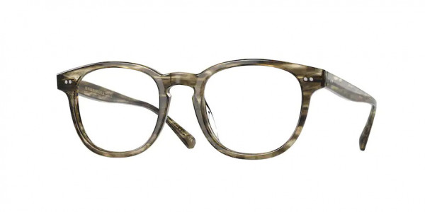 Oliver Peoples OV5480U KISHO Eyeglasses, 1735 SOFT OLIVE BARK (GREEN)