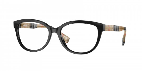 Burberry BE2357 ESME Eyeglasses, 3757 ESME BLACK (BLACK)