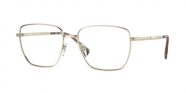 Burberry BE1368 BOOTH Eyeglasses, 1109 BOOTH LIGHT GOLD (GOLD)