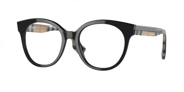 Burberry BE2356 JACQUELINE Eyeglasses, 3942 JACQUELINE BLACK (BLACK)