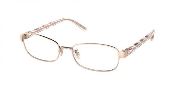 Coach HC5138 Eyeglasses, 9406 BRUSHED ROSE GOLD (PINK)