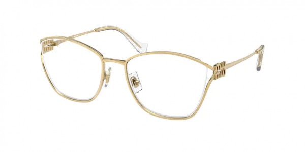 Miu Miu MU 53UV Eyeglasses, 5AK1O1 GOLD