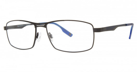 Shaquille O’Neal Shaquille O&#39;Neal 182M Eyeglasses, 323 MATTE BLACK