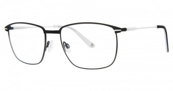 Shaquille O’Neal Shaquille O&#39;Neal 183M Eyeglasses, 174 BLACK/WHITE