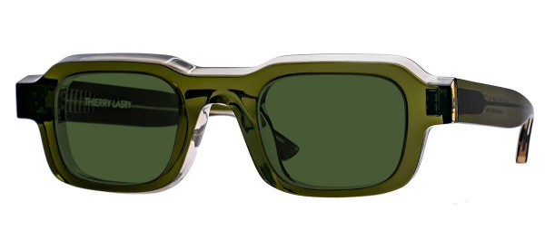 Thierry Lasry KULTURY SUN Sunglasses, Green & Clear