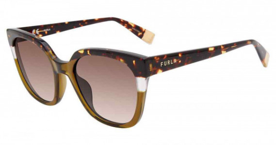 Furla SFU401 Sunglasses, Tortoise