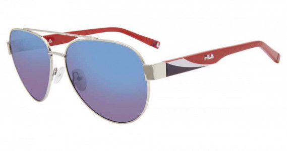 Fila SFI181 Sunglasses, Silver