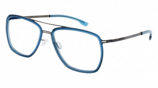 ic! berlin Magnus Eyeglasses, Graphite-Blue-Waters