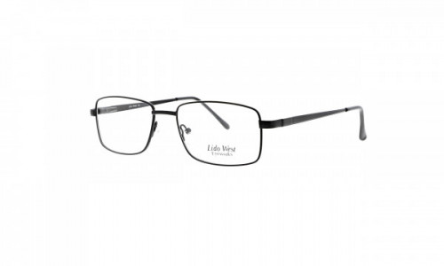 Lido West Angler Eyeglasses, Black