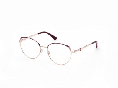 Guess GU2867 Eyeglasses, 069 - Shiny Bordeaux