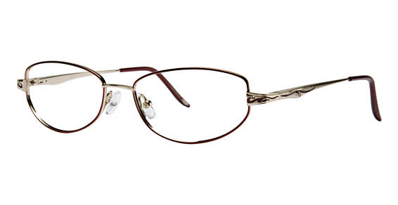 Timex T163 Eyeglasses, RD Red/Gold
