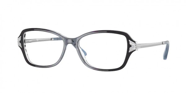 Sferoflex SF1576 Eyeglasses, C635 LIGHT BLUE GRADIENT VIOLET (BLUE)