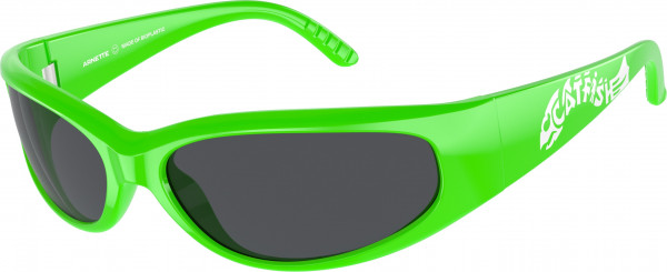 Arnette AN4302 CATFISH Sunglasses, 295087 CATFISH YEAH GREEN DARK GREY (GREEN)