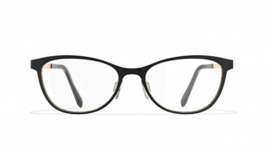 Blackfin Casey [BF765] Eyeglasses, C1111 - Black/Gold