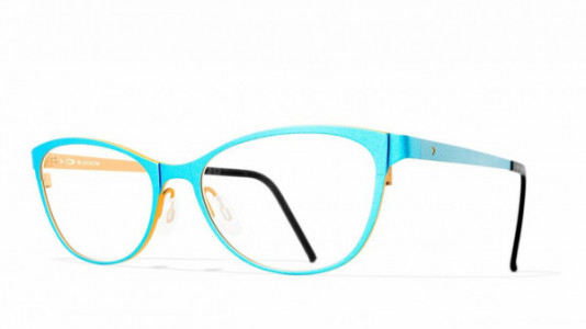 Blackfin Casey [BF765] Eyeglasses, C570 - Light Blue/Brow