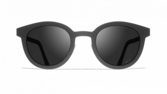 Blackfin Bayham [BF929] Sunglasses, C1342P - Black/Gray (Polarized Solid Smoke)