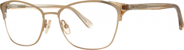Lilly Pulitzer Belina Eyeglasses, Gold Horn