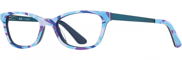 db4k Abby Eyeglasses, 2 - Aqua / Purple