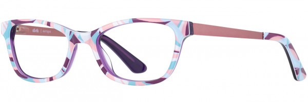 db4k Abby Eyeglasses, 3 - Plum / Pink