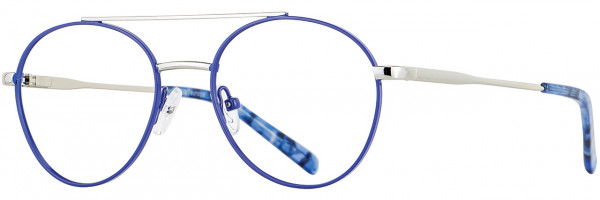 db4k Circuit Eyeglasses, 2 - Royal / Chrome