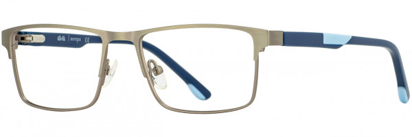 db4k Hot Shot Eyeglasses, 2 - Gunmetal / Blue / Sky