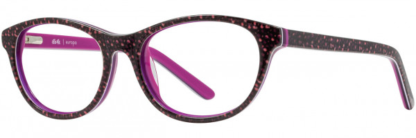 db4k Lily Eyeglasses, 3 - Black / Fuchsia