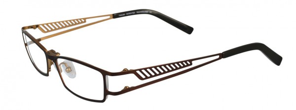 Takumi T9767 Eyeglasses, BRONZE/BRONZE/LATTE