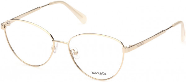 MAX&Co. MO5006 Eyeglasses, 032 - Pale Gold