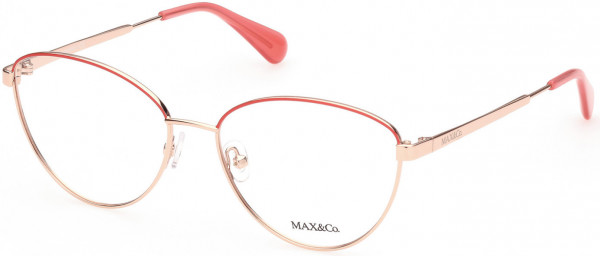 MAX&Co. MO5006 Eyeglasses, 033 - Pink Gold