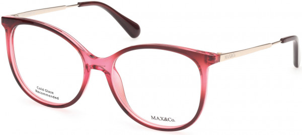 MAX&Co. MO5008 Eyeglasses, 071 - Bordeaux/other