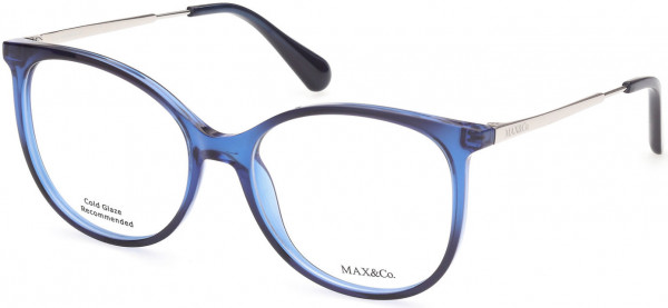 MAX&Co. MO5008 Eyeglasses, 092 - Blue/other