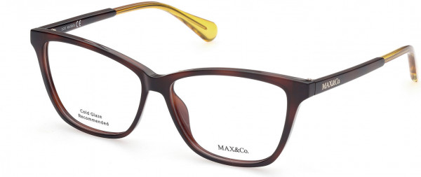 MAX&Co. MO5038 Eyeglasses, 052 - Dark Havana