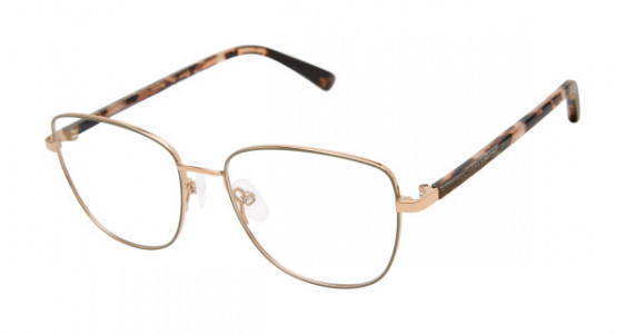 BOTANIQ BIO1008T Eyeglasses, Grey/Rose Gold (GRY)