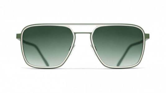 Blackfin Ventura [BF868] Sunglasses, C1464 - Green/Silver (Gradient Dark Green)