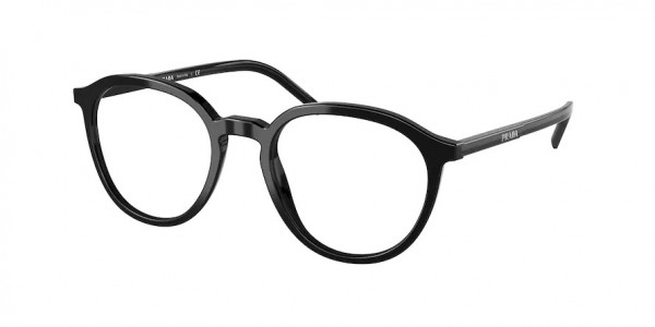 Prada PR 12YV Eyeglasses, 1AB1O1 BLACK