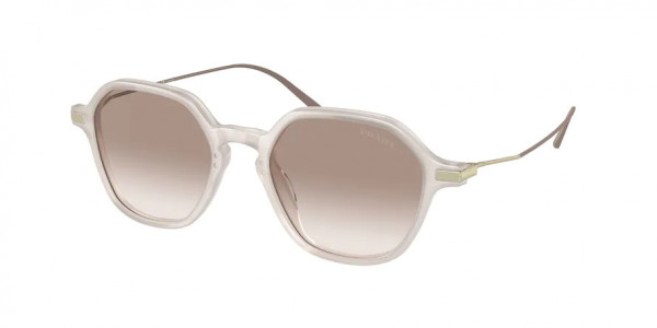 Prada PR 11YS Sunglasses, 16B1L0 ROSA OPALINO CLEAR GRADIENT BR (PINK)