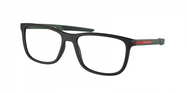 Prada Linea Rossa PS 07OV Eyeglasses, 1BO1O1 MATTE BLACK (BLACK)