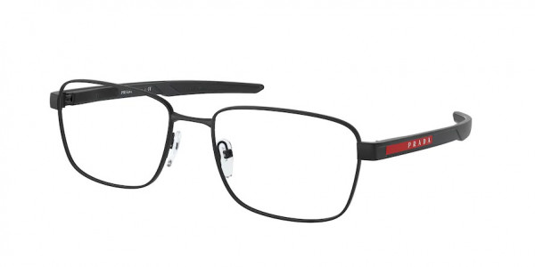 Prada Linea Rossa PS 54OV Eyeglasses, DG01O1 BLACK RUBBER (BLACK)