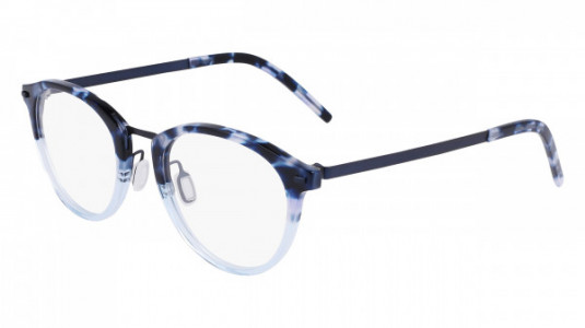 Flexon FLEXON B2036 Eyeglasses, (460) SHINY BLUE TORTOISE GRADIENT
