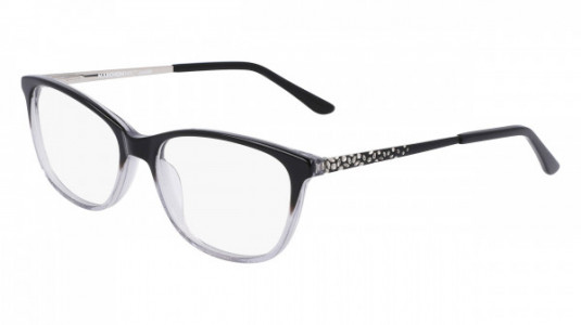 Marchon M-7505 Eyeglasses, (001) BLACK GRADIENT